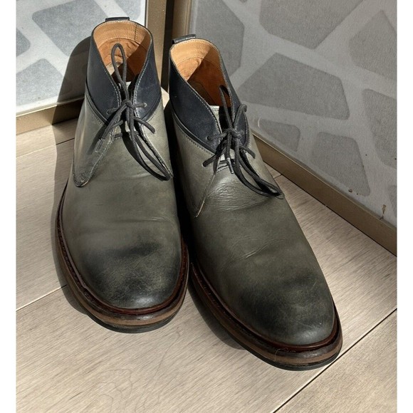 Cole Haan Williams Welt II Denim Grey Burnished Leather  display picture 2
